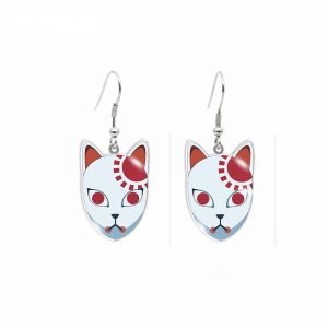 Boucles d’Oreilles Demon Slayer Masque Tanjiro Kamaso