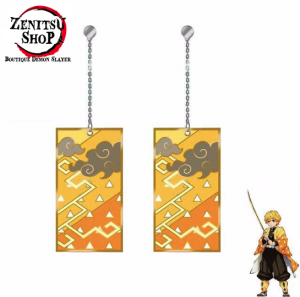 Boucles d’Oreilles Demon Slayer Zenitsu