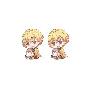 Boucles d’Oreilles Demon Slayer Zenitsu Agatsuma Oiseau