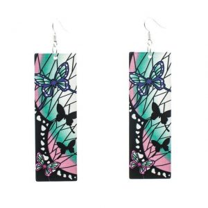 Boucles d’oreilles Demon Slayer Insect Hashira
