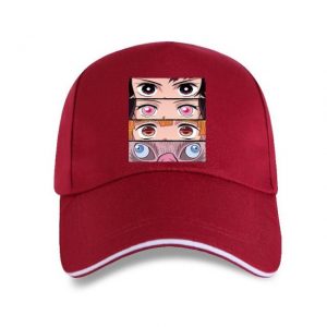 Casquette Demon Slayer Tanjiro Nezuko Inosuke Zenitsu Bordeau