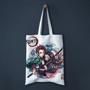 Tote Bag Demon Slayer Tanjiro Protège Nezuko