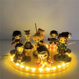 Lampe Demon Slayer tous les Personnages green with figures
