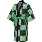Kimono Demon Slayer Long Tanjiro Enfant