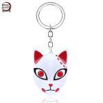 Porte-Clé Demon Slayer Tanjiro Masque de protection Kimetsu