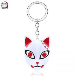 Porte-Clé Demon Slayer Tanjiro Masque de protection Kimetsu