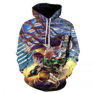 Sweat Demon Slayer Attaque Pourfendeurs de Démons 2XS