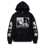 Sweat Demon Slayer Démon Akaza 2XS Blanc