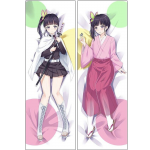 Taie d’Oreiller Demon Slayer Kanao Tsuyuri 100x34cm Peach Skin