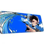 Tapis de souris Demon Slayer Tanjiro Water Breathing 900x400x3mm
