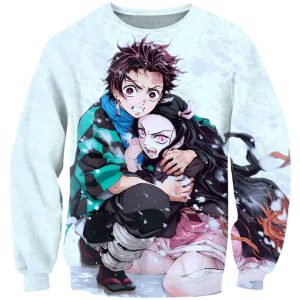 Pull Demon Slayer Nezuko et Tanjiro 2XS