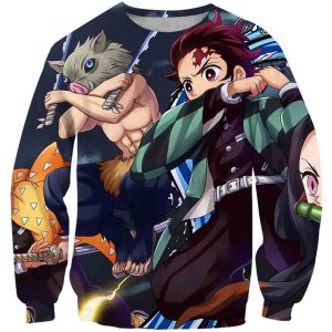 Pull Demon Slayer Pourfendeurs de Démons 2XS