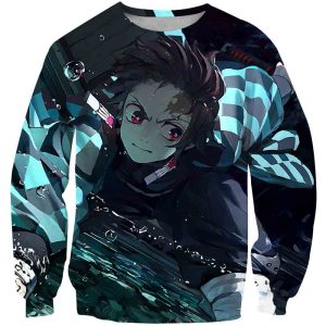Pull Demon Slayer Tanjiro Attaquant 2XS