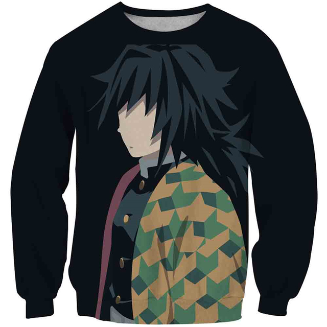 Pull Demon Slayer Tomioka Giyû Dans La Forêt 2XS