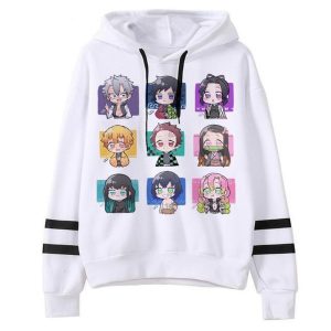 Sweat Demon Slayer Blanc XL