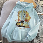 Sweat Demon Slayer Bleu Mangeant XS